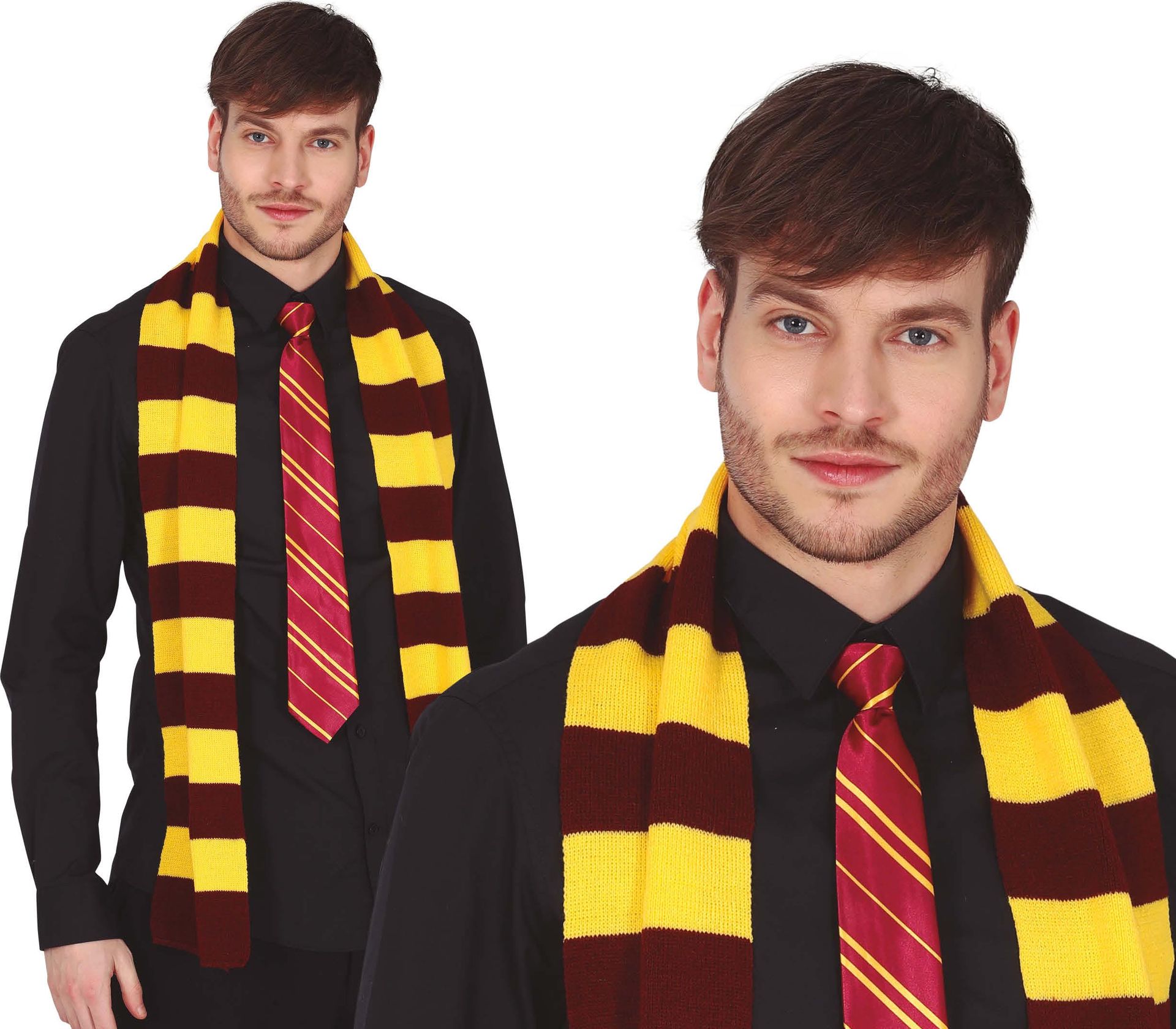 Harry Potter griffoendor gestreepte sjaal