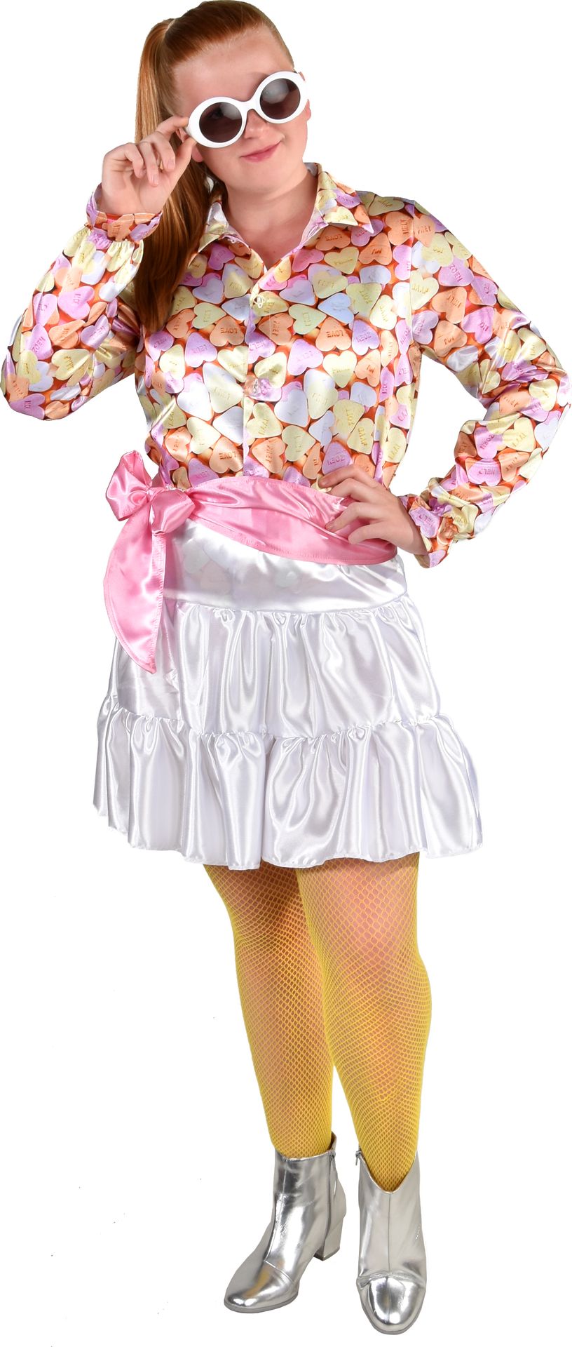 Hartjes blouse meisje