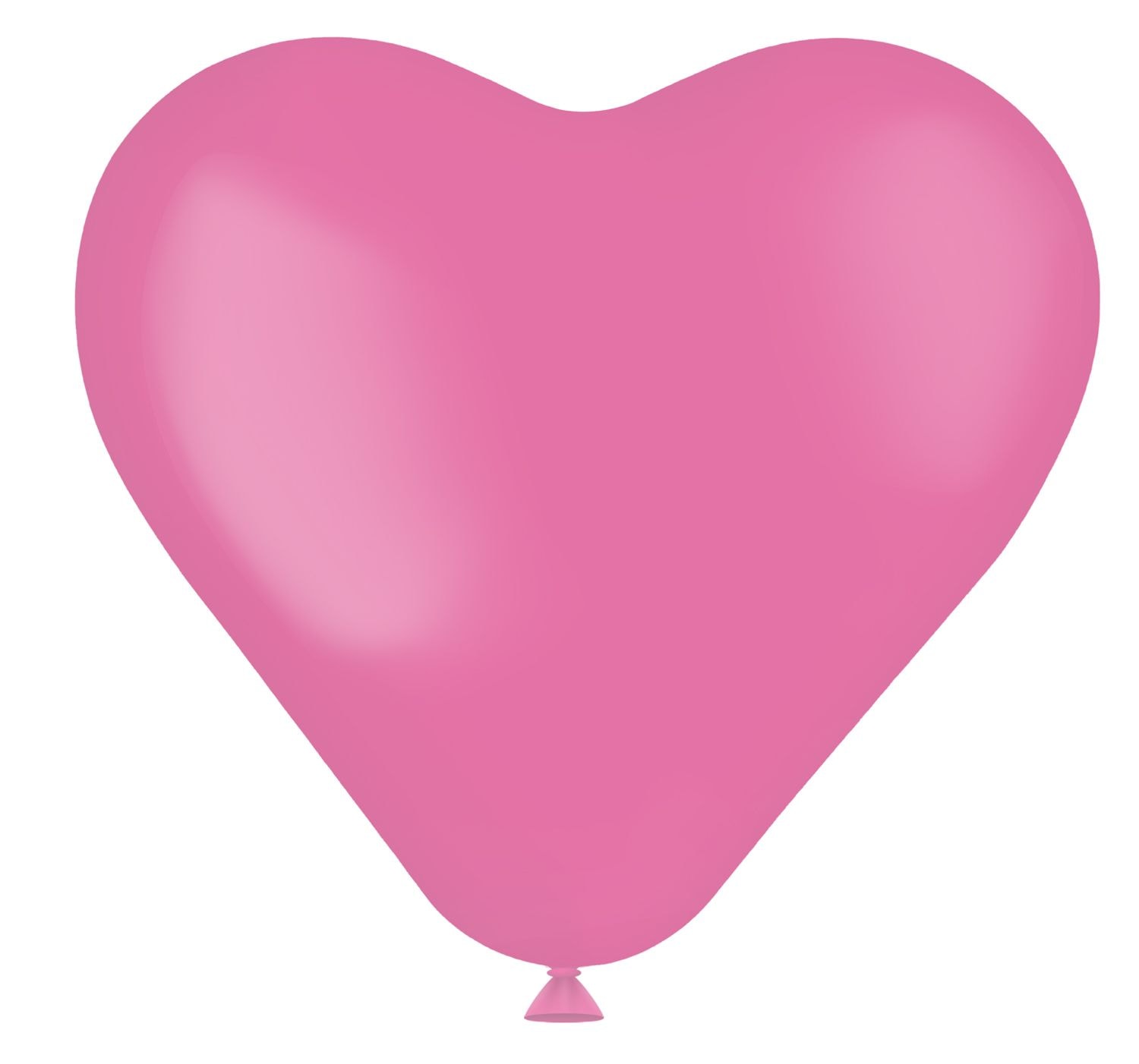 Hartvormige ballonnen roze