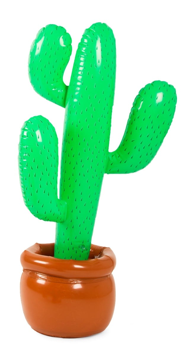 Hawaii cactus opblaasbaar 85cm