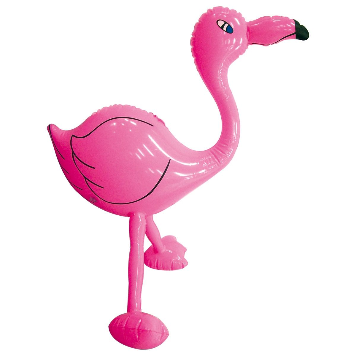 Hawaii flamingo opblaasbaar 60cm
