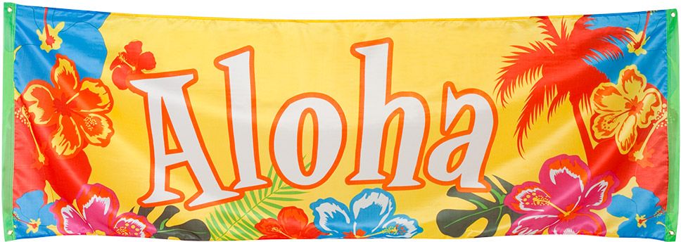 Hawaii thema banner aloha