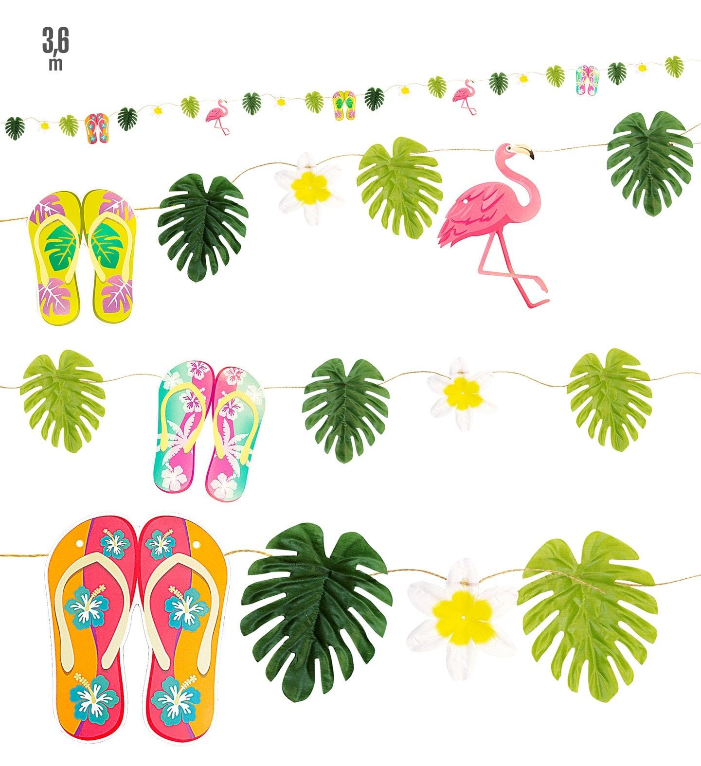 Hawaiiaanse Bloemen Slinger 3.6m