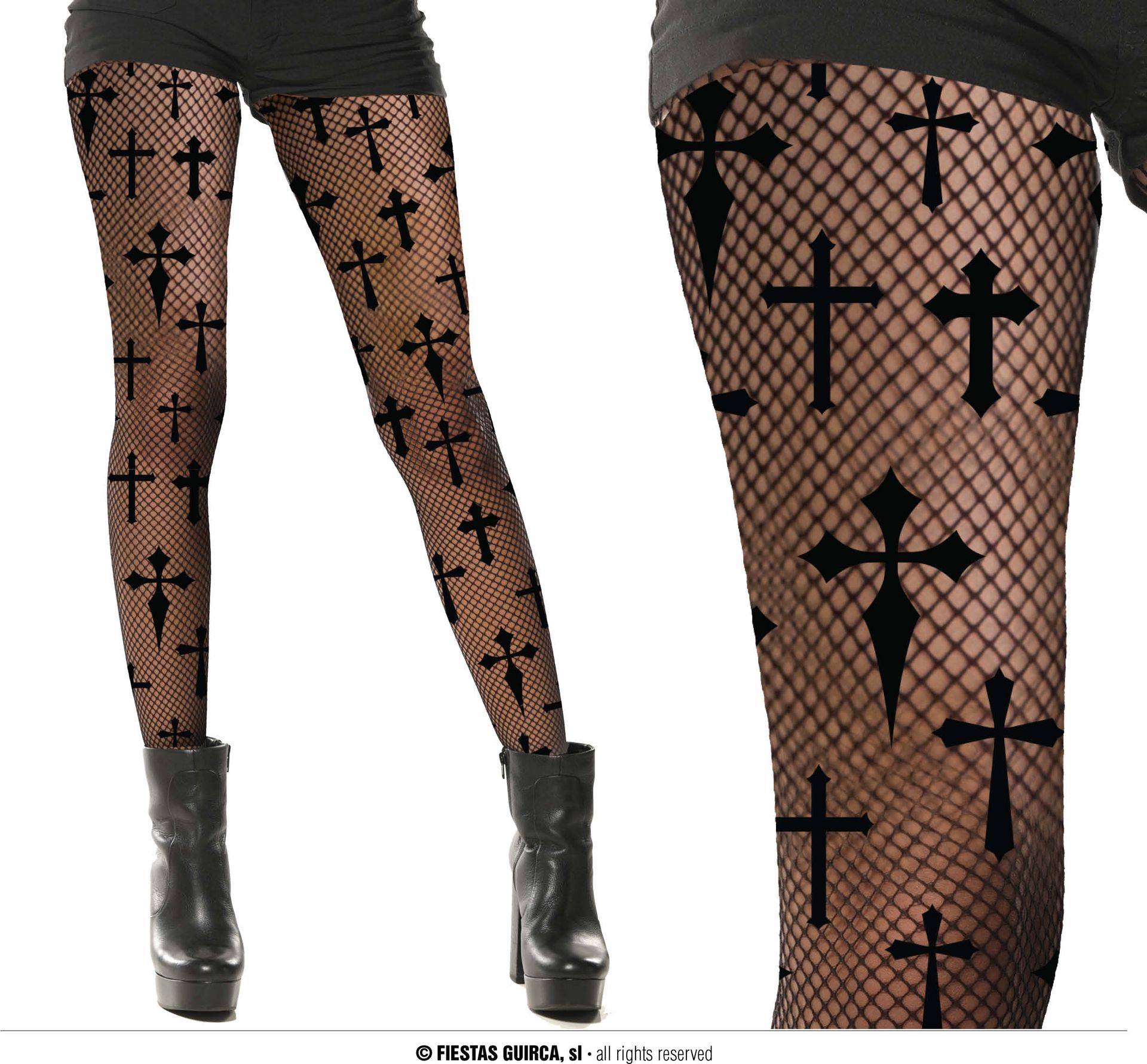 Heilige kruis panty dames halloween
