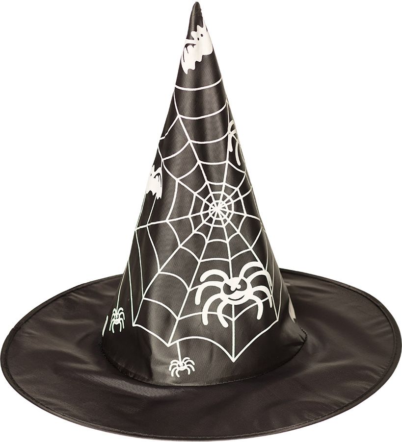 Heks hoed met spinnenweb