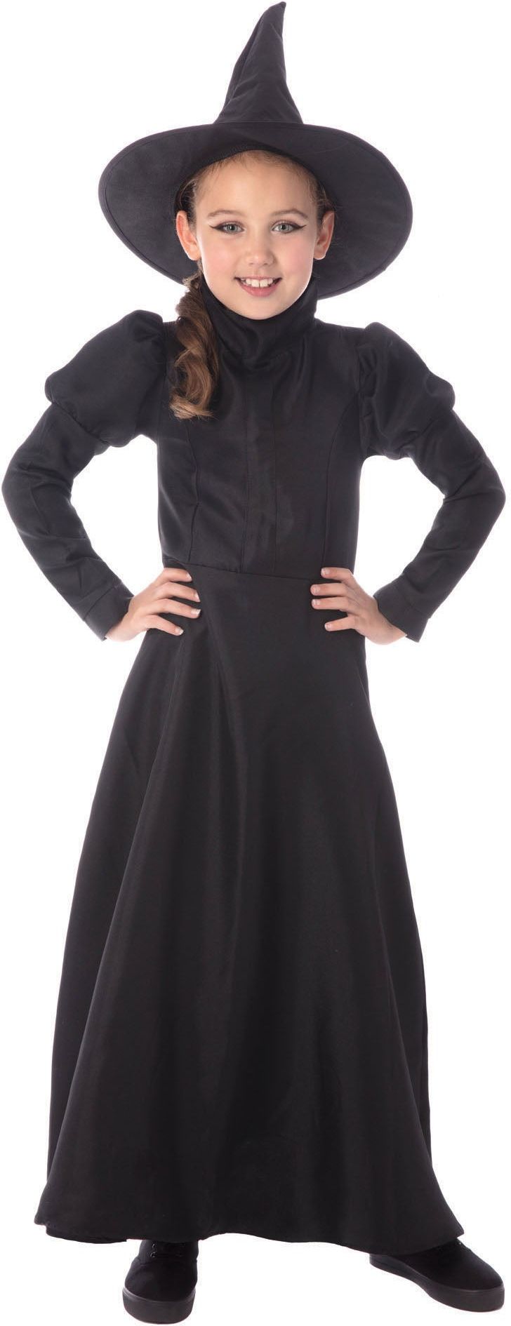 Heks Outfit Zwart Meisjes