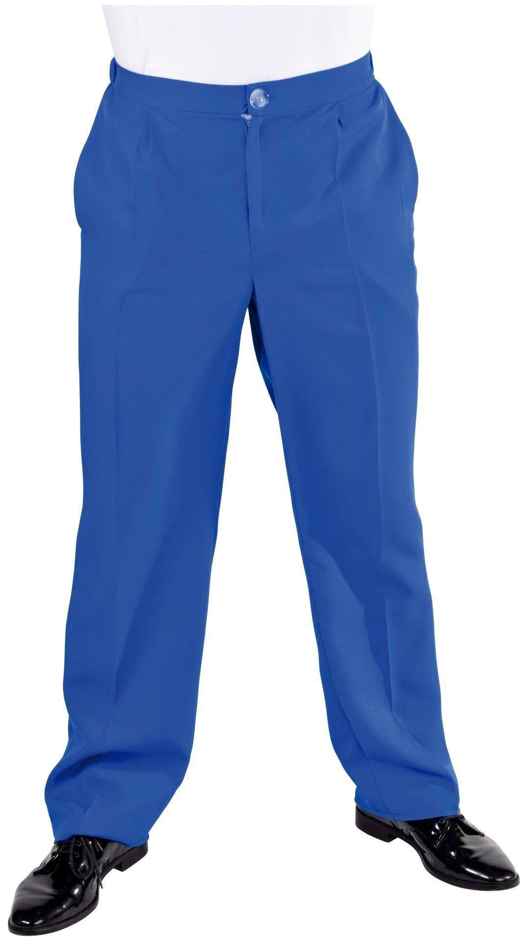 Heren pantalon blauw
