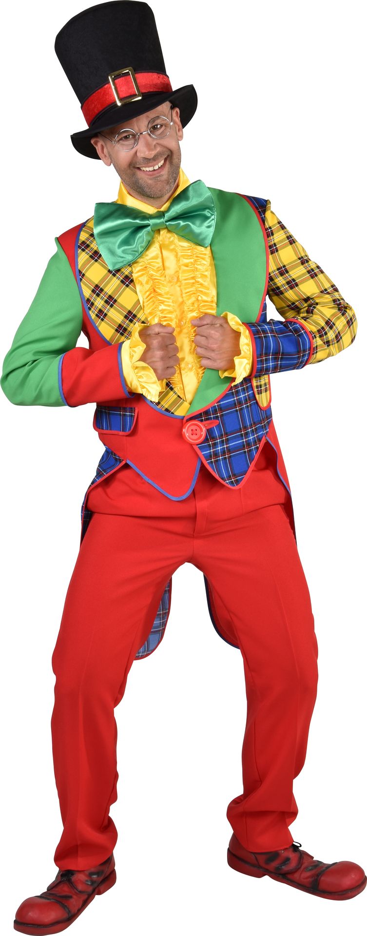 Heren slipjas clown