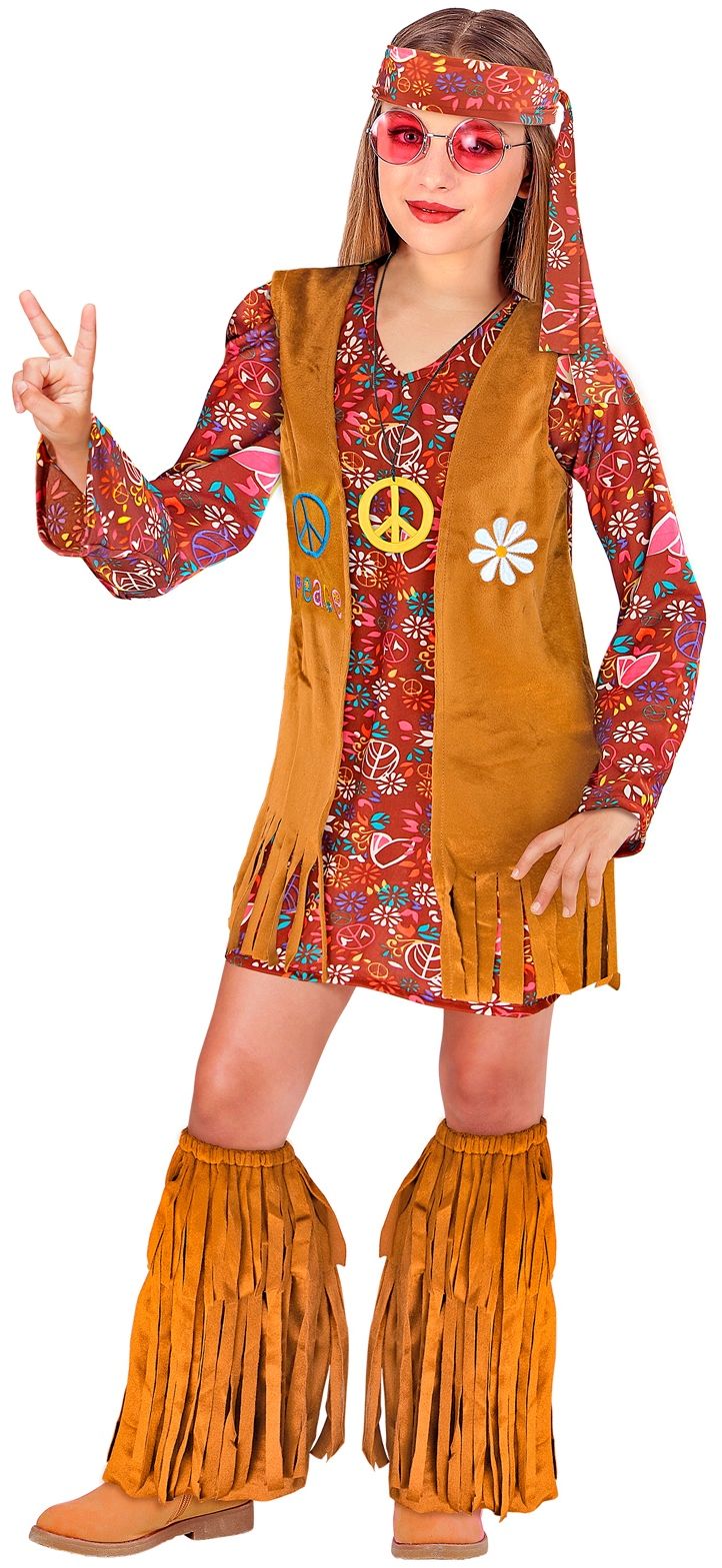 Hippie 60s outfit meisjes