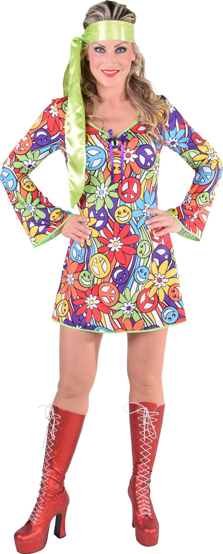 Hippie jurkje peace