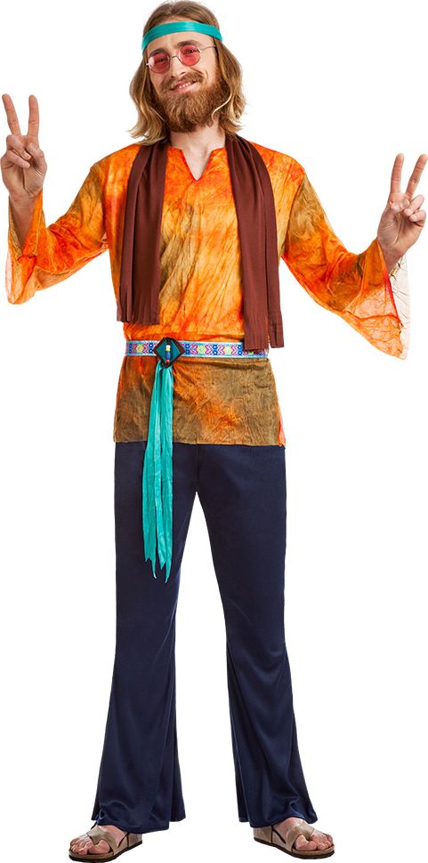 Hippie kostuum heren