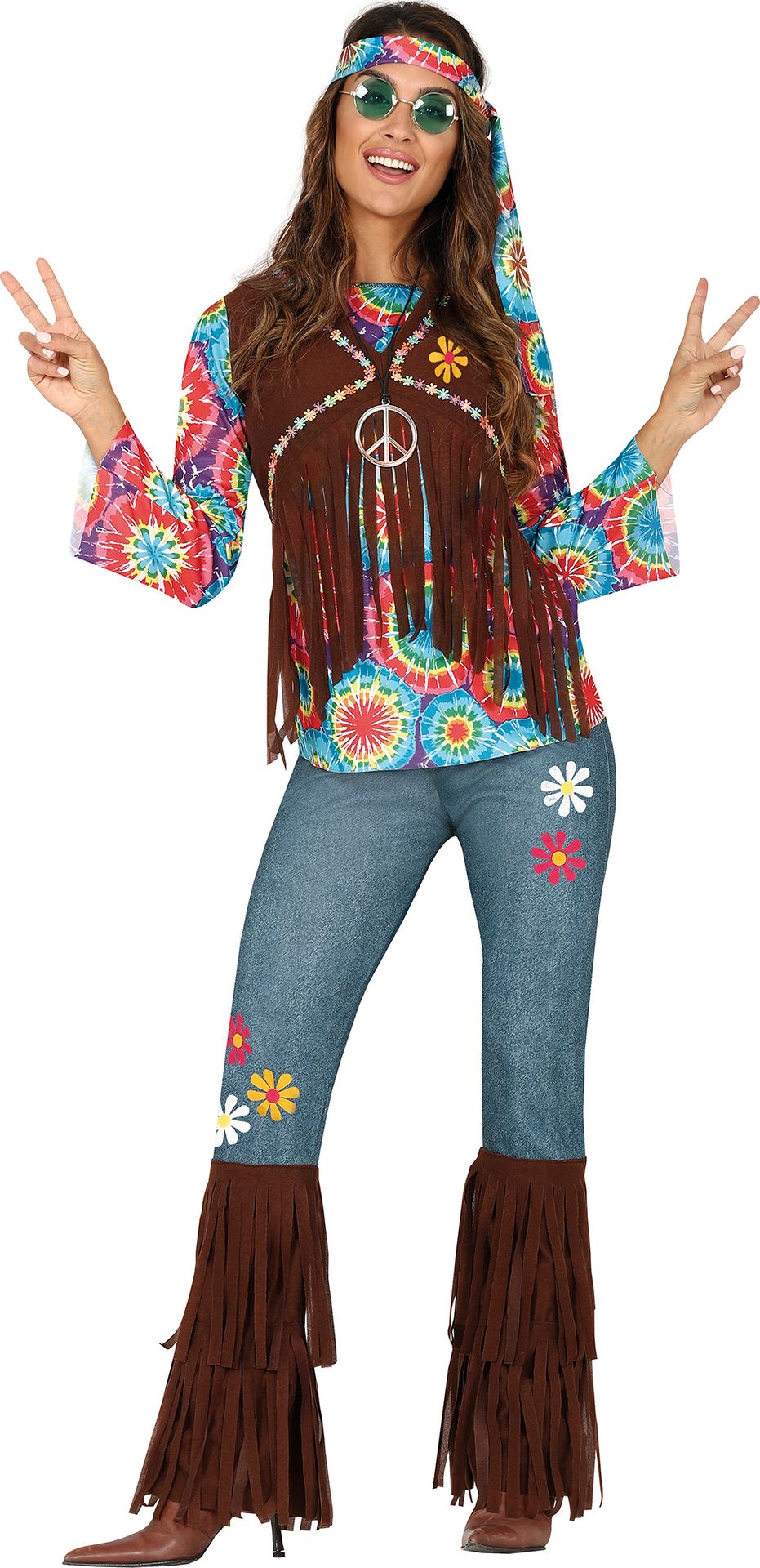 Hippie outfit met franjes