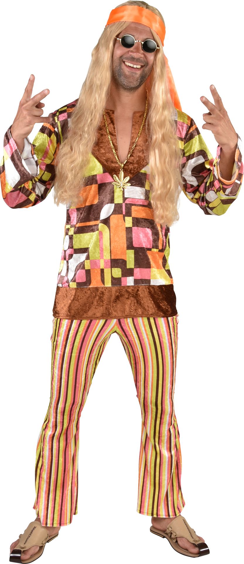 Hippie outfit retro