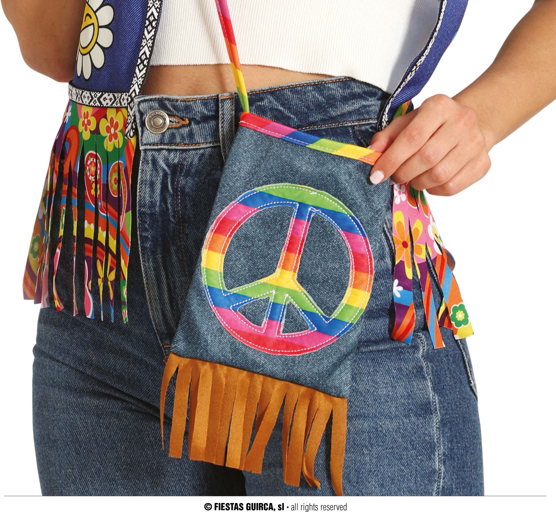 Hippie Peace Tasje