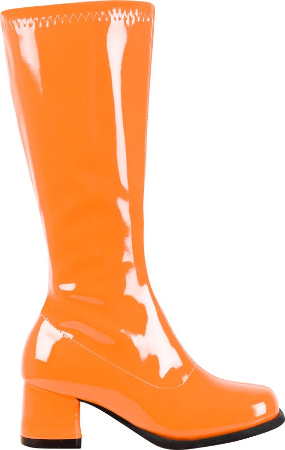 Hoge laarzen kind neon oranje