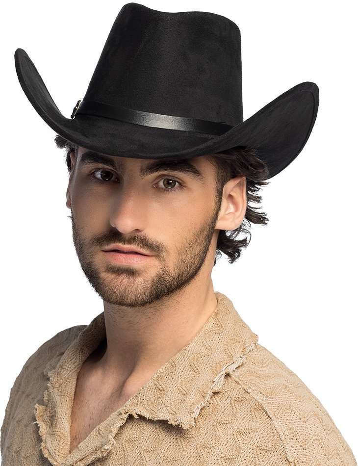 Hoge Western Cowboyhoed Zwart