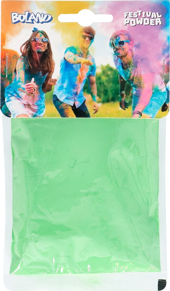 Holi Festival Groen Kleurpoeder 70G