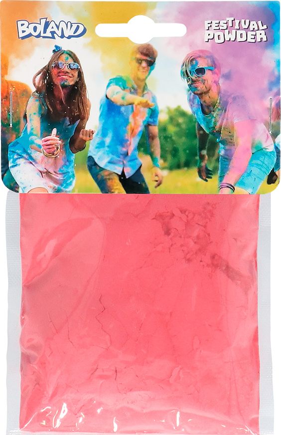 Holi Festival Roze Kleurpoeder 70G