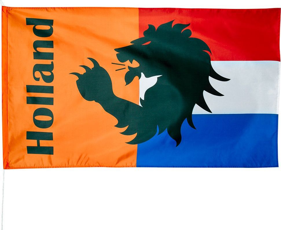 Holland vlag oranje supporters