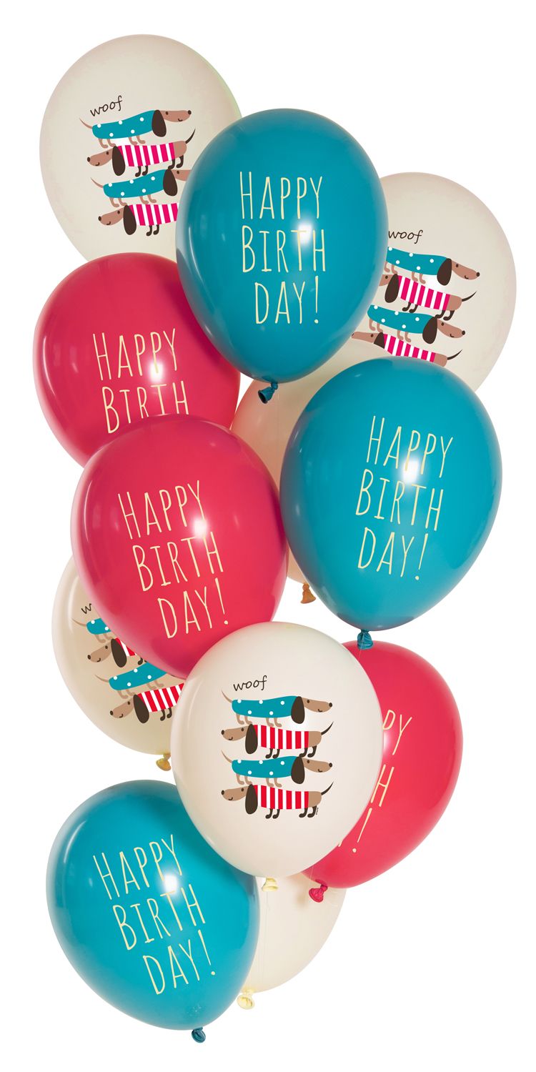 Hondjes verjaardag ballonnen