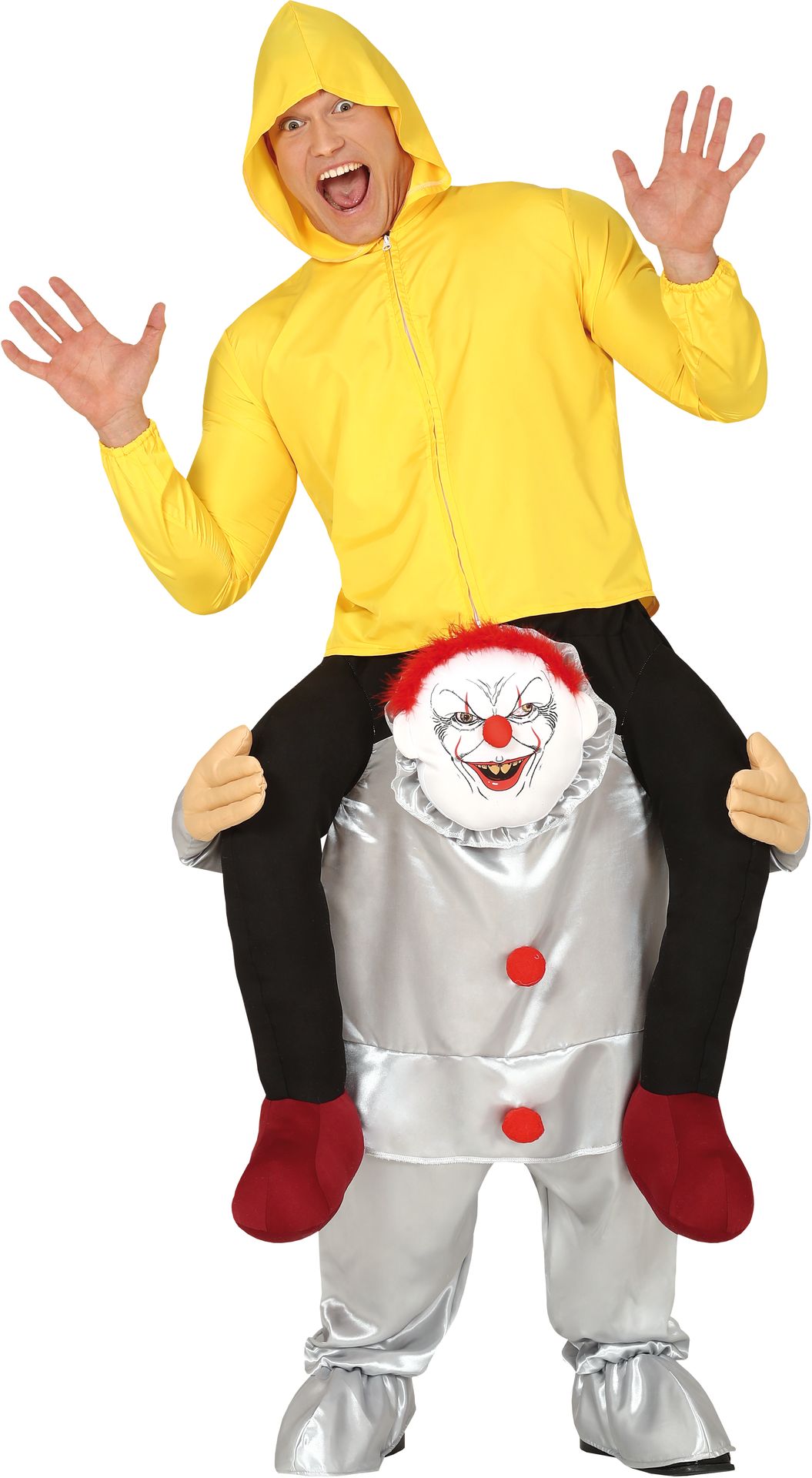Horror clown carry me kostuum