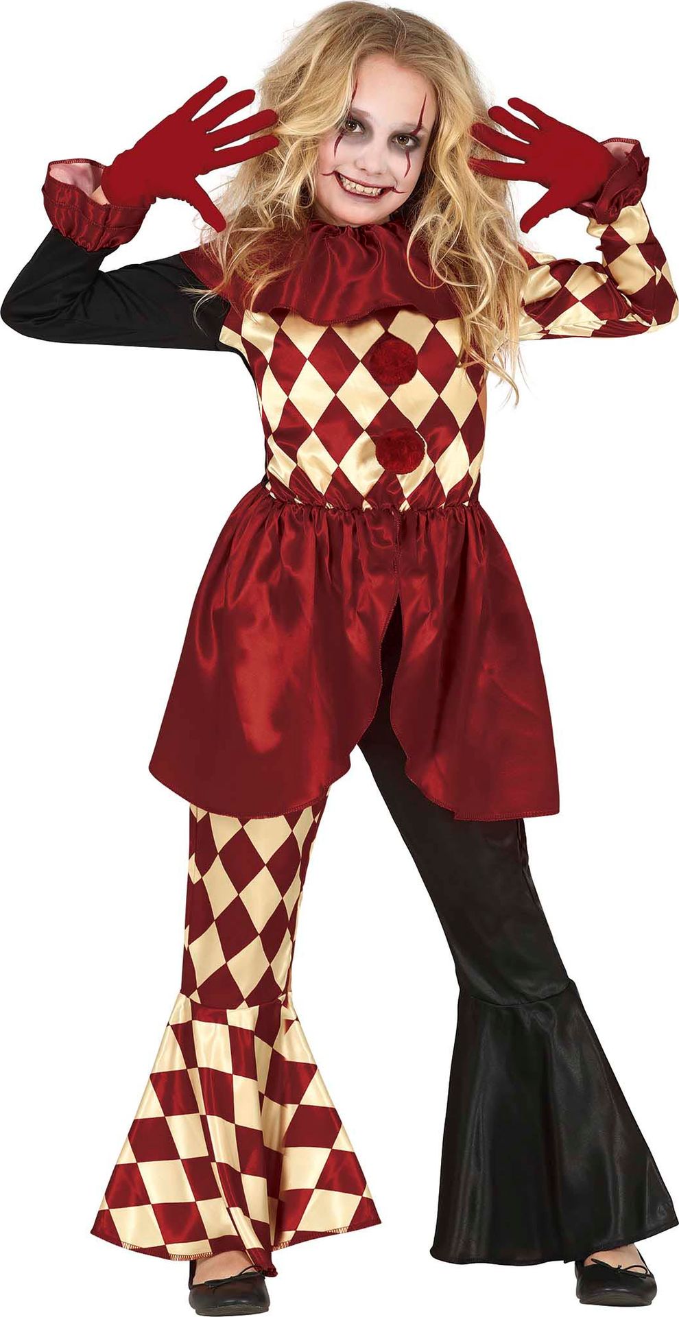 Horror Clown outfit meisjes