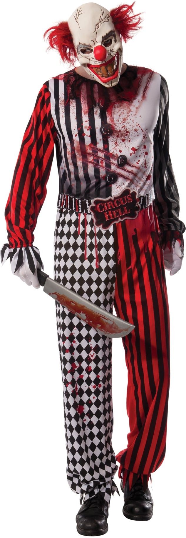 Horror Clown Pak Heren Halloween