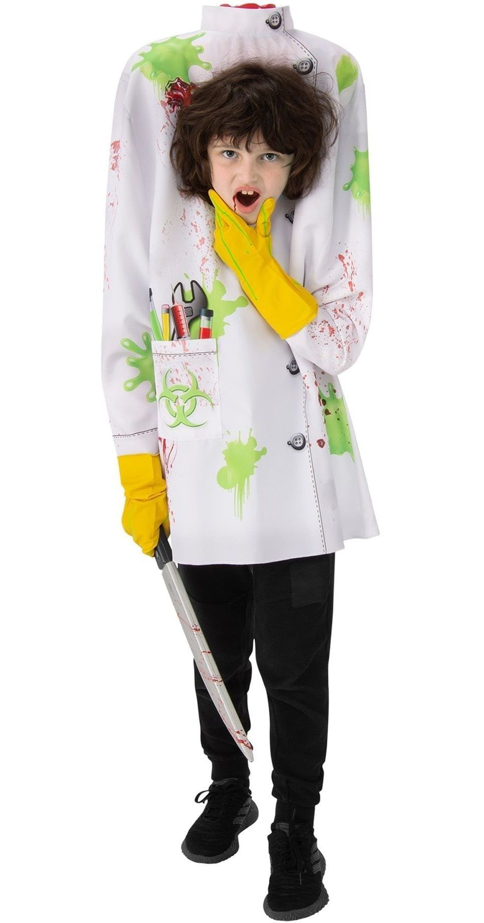 Horror Dokter Outfit Onthoofd Jongens