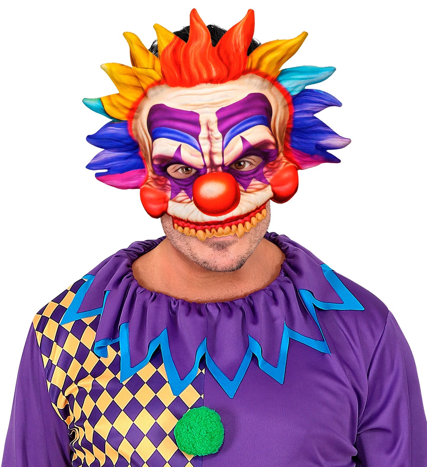 Horror Masker Clown Meerkleurig Halloween