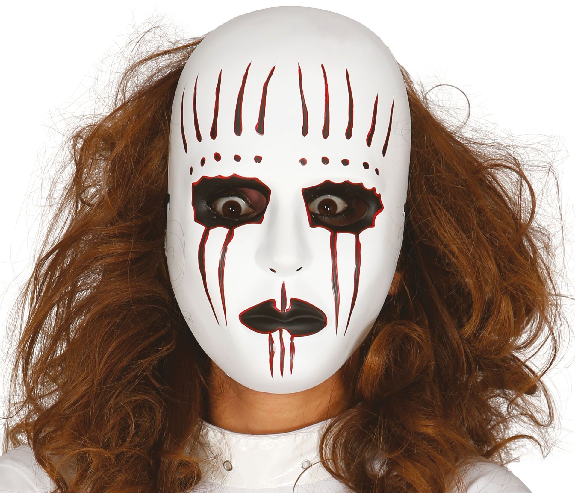 Horror mime gezichtsmasker