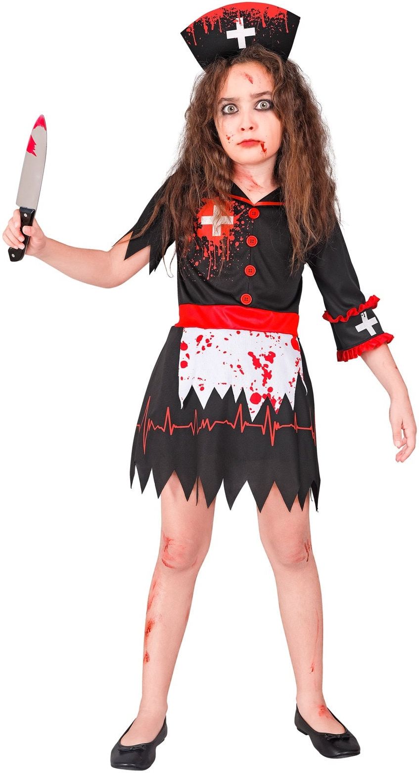 Horror Verpleegster Jurk Meisjes