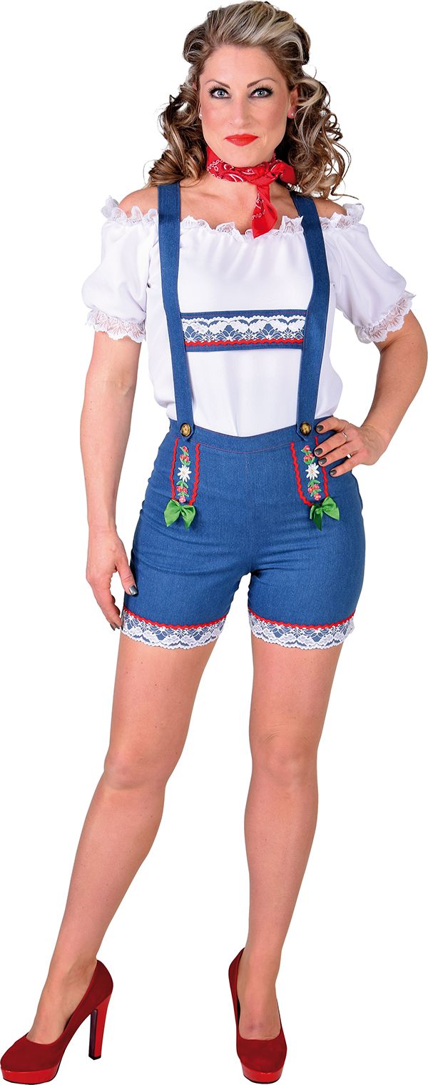 Hotpants oktoberfest dames