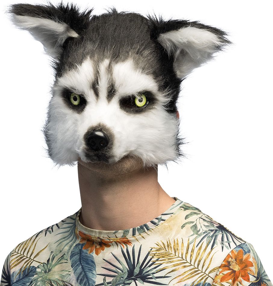 Husky Masker Pluche