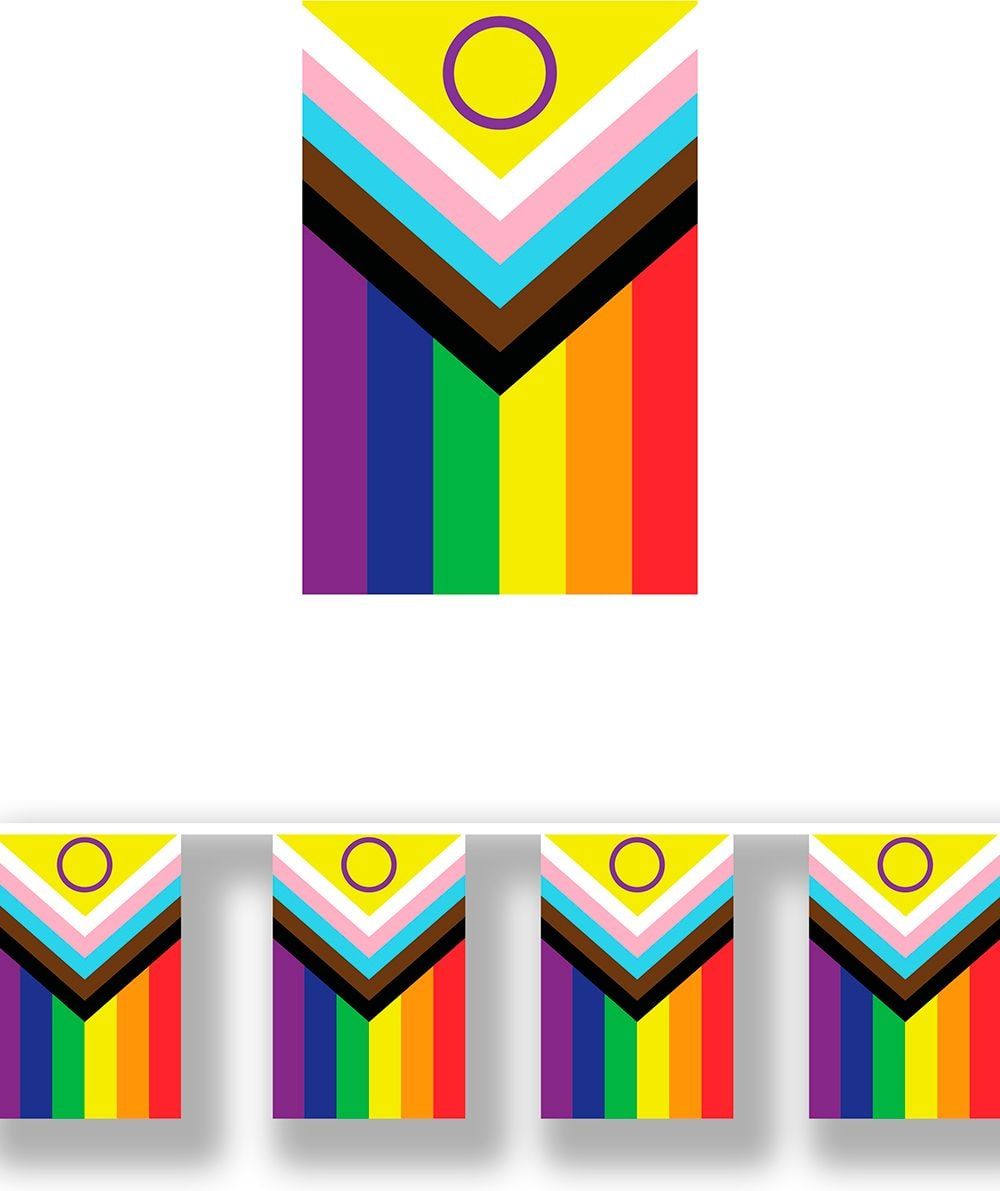 Inclusieve Pride Regenboog Feestslinger
