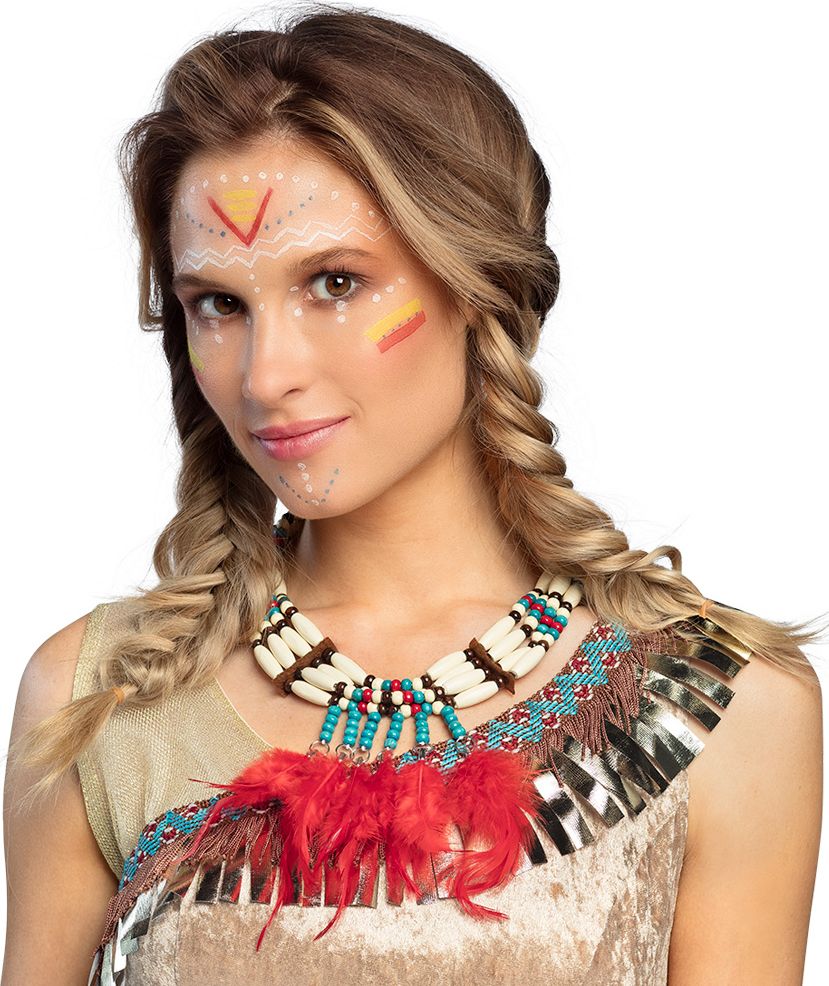 Indianen ketting squaw