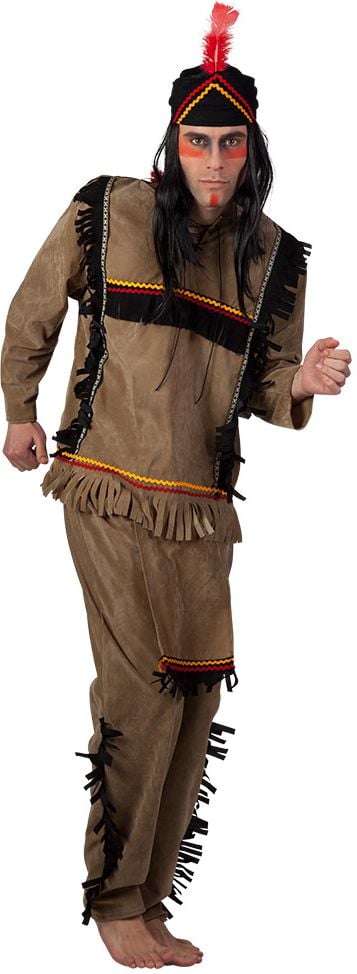 Indianen krijger outfit heren