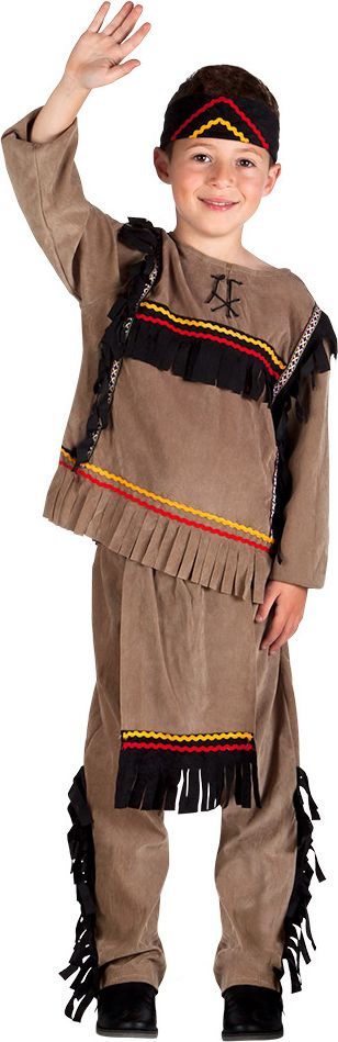 Indianen krijger outfit jongens