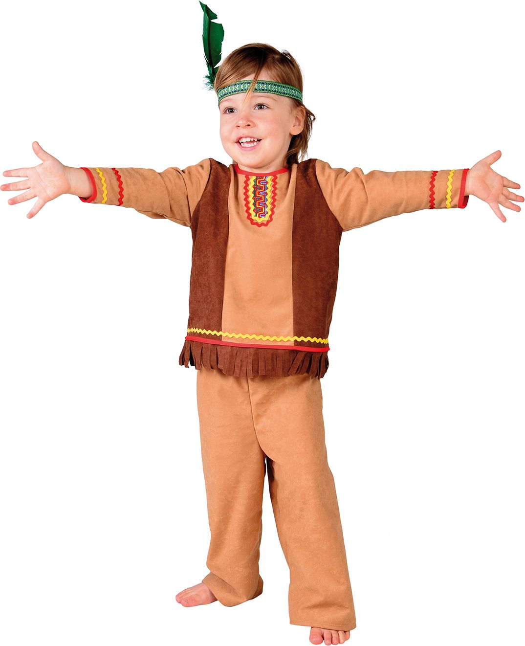 Indianen pak baby bruin