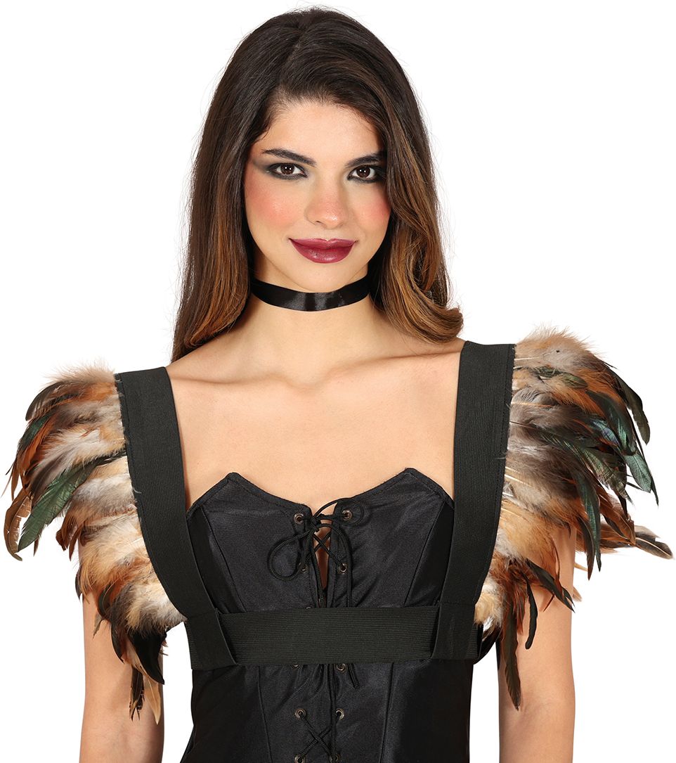 Indianen Vestje voor Carnaval met Veren
