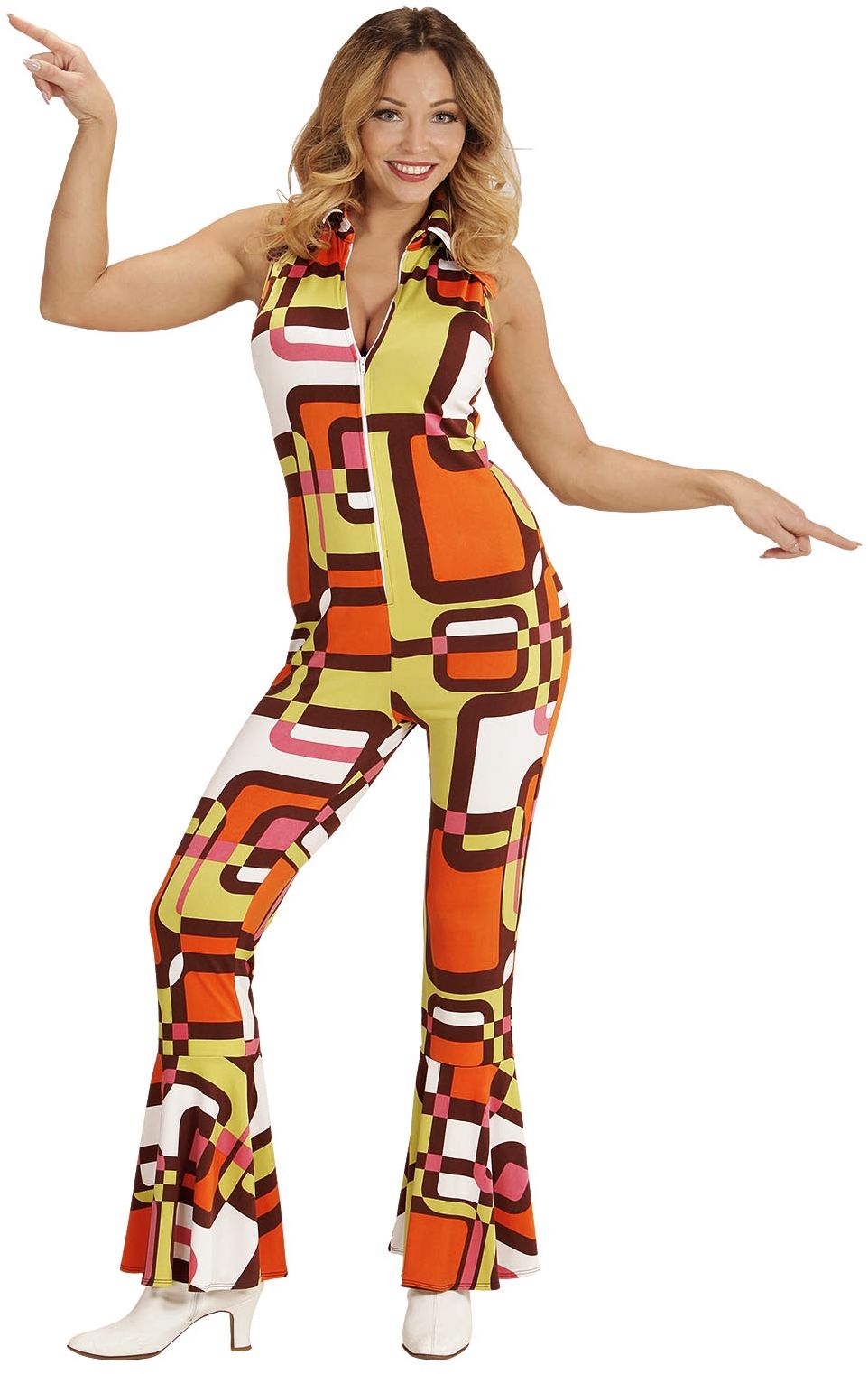 Jaren 70 disco jumpsuit