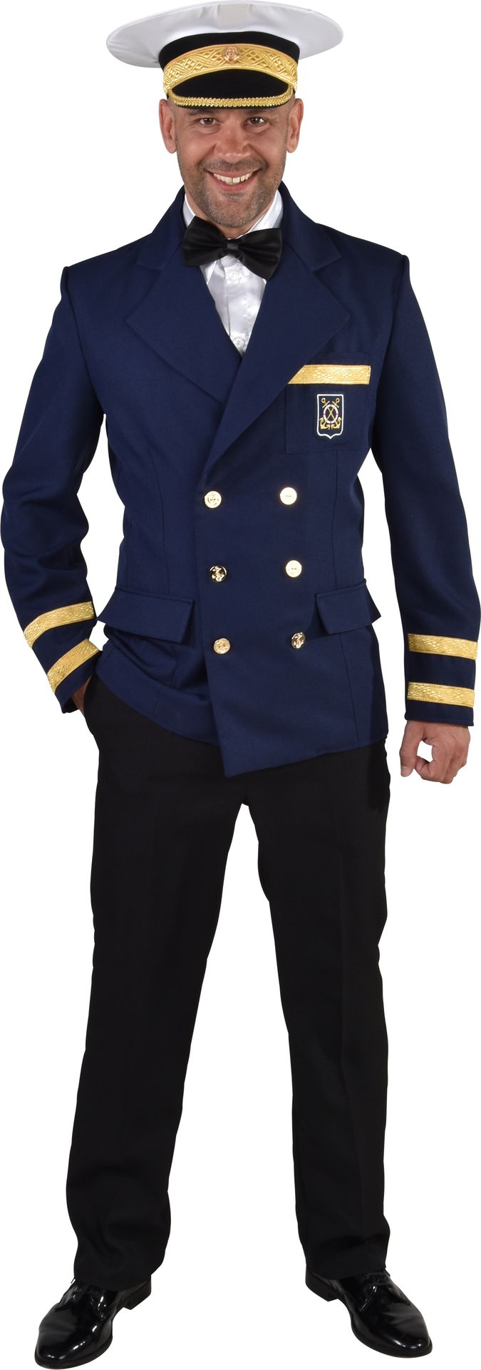 Jas marinier mannen blauw