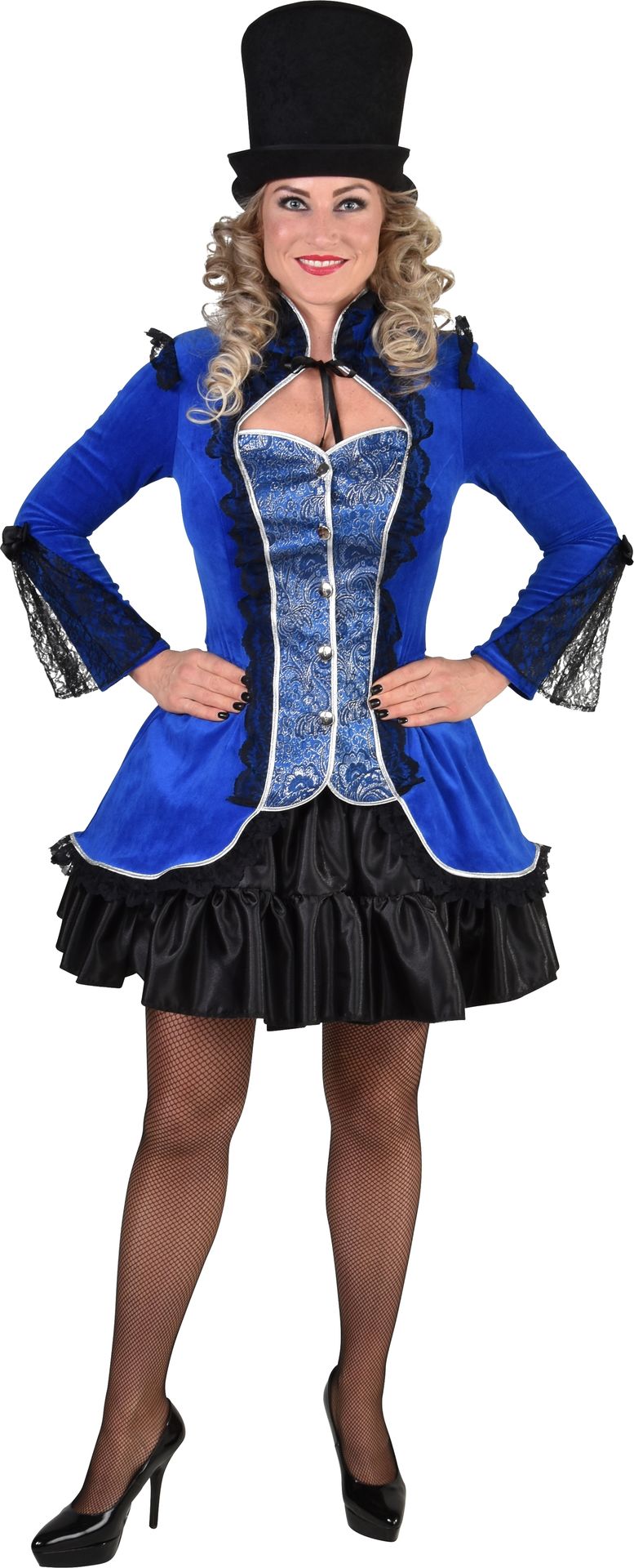 Jasje Carnaval Vrouwen Blauw