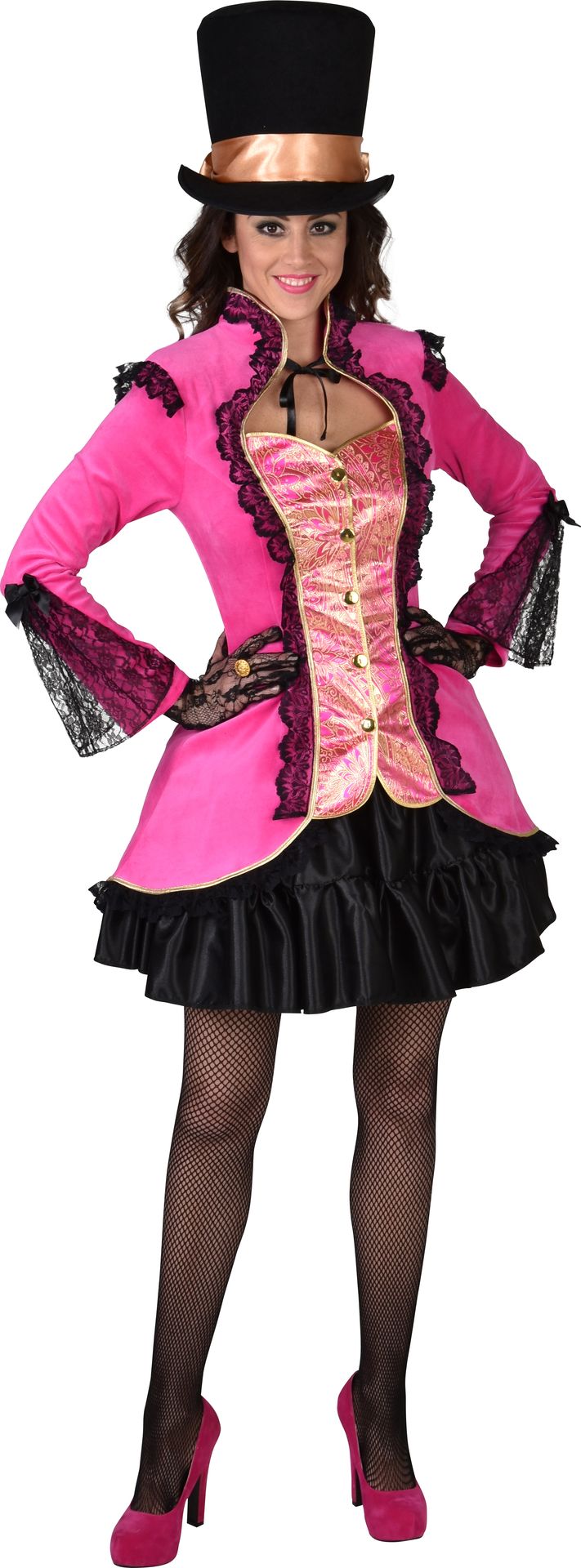 Jasje carnaval vrouwen roze