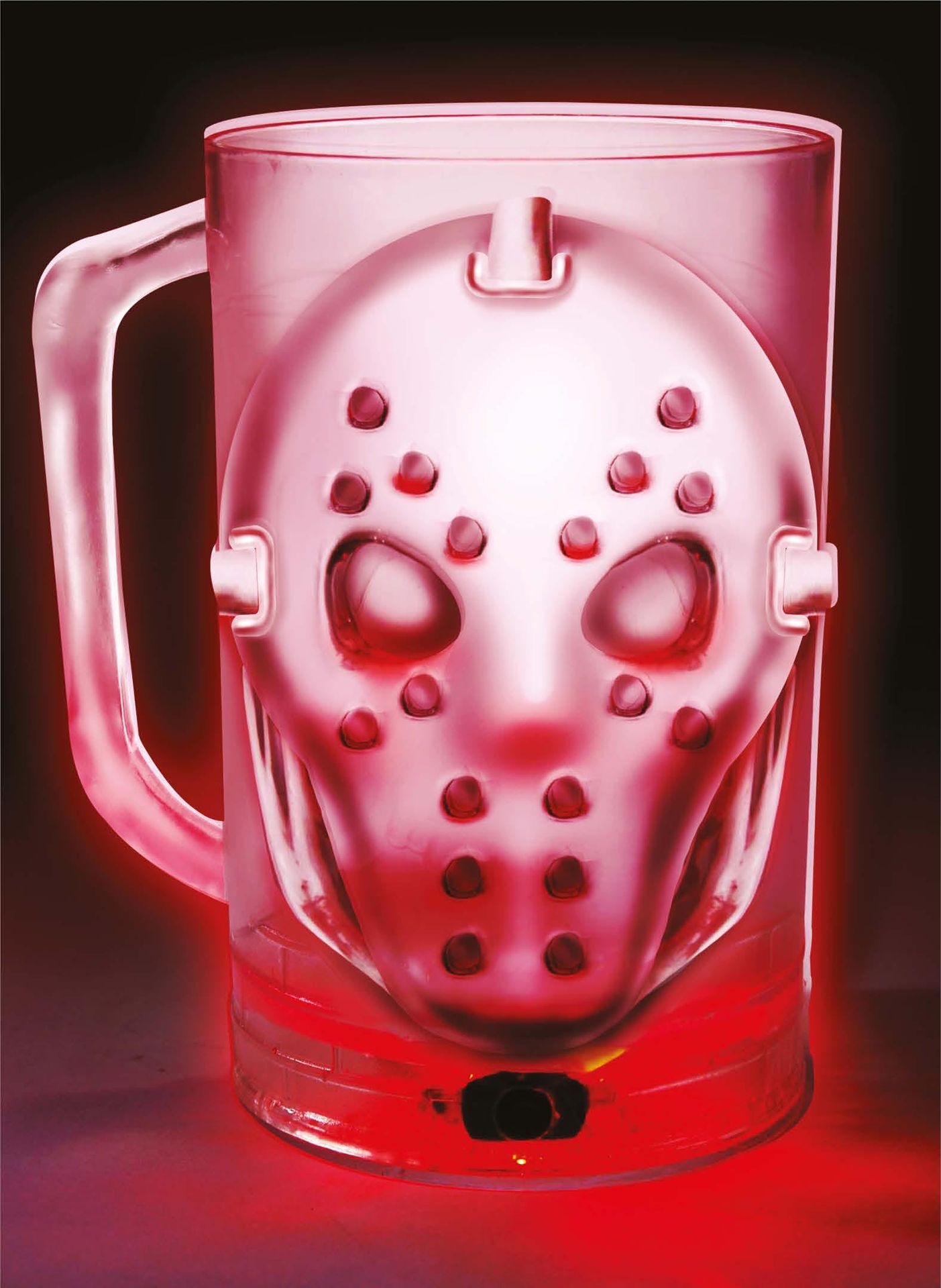 Jason Voorhees bierpul met verlichting 700 ml halloween