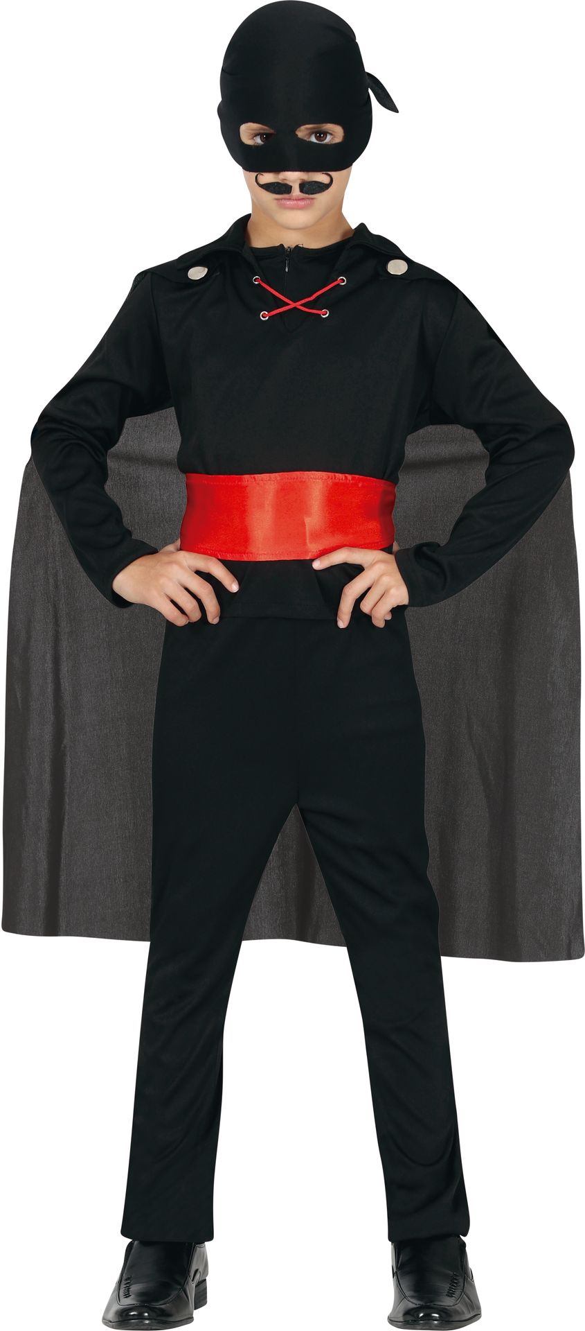Jonge Zorro kostuum
