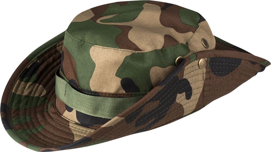 Jungle soldaat hoed camouflage