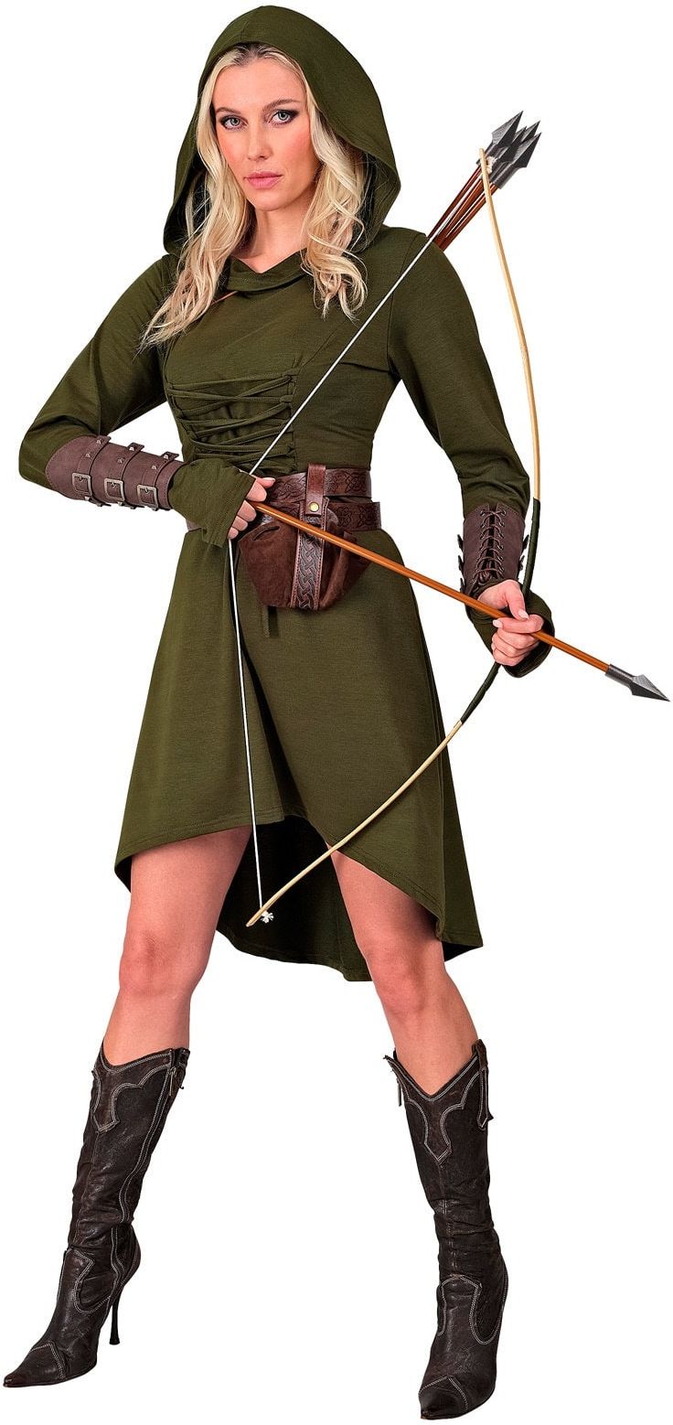 Jurk Middeleeuwen Groen Vrouwen
