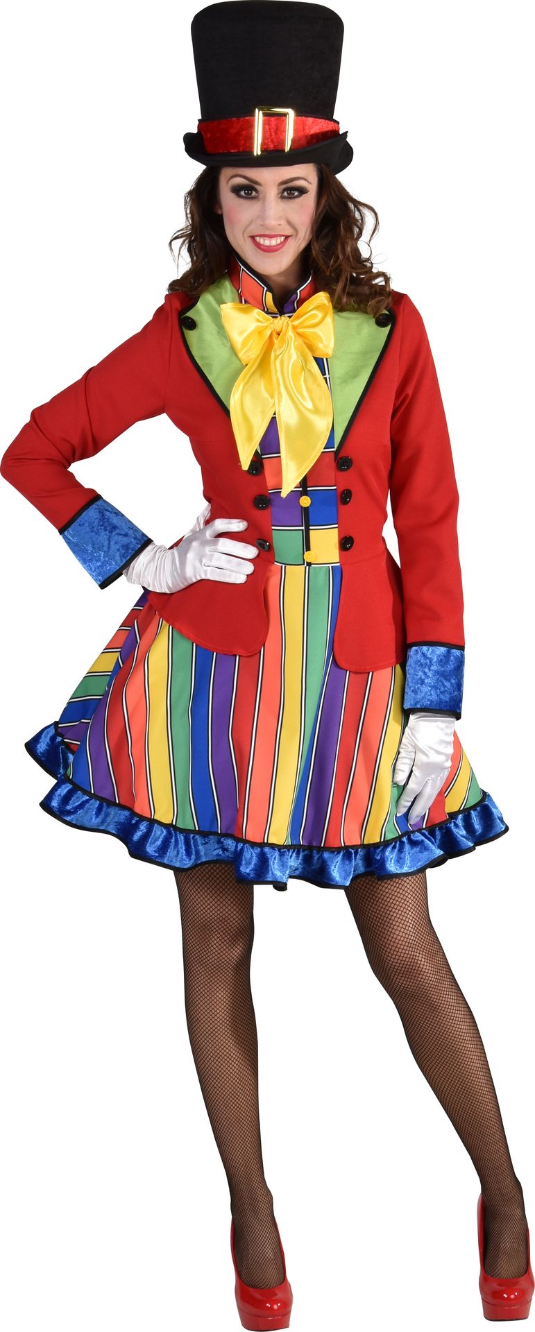 Jurkje clown strepen en blokken