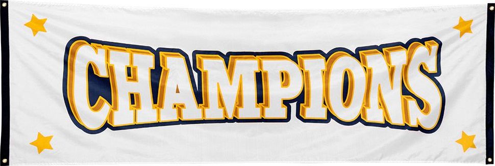 Kampioensfeest banner champions