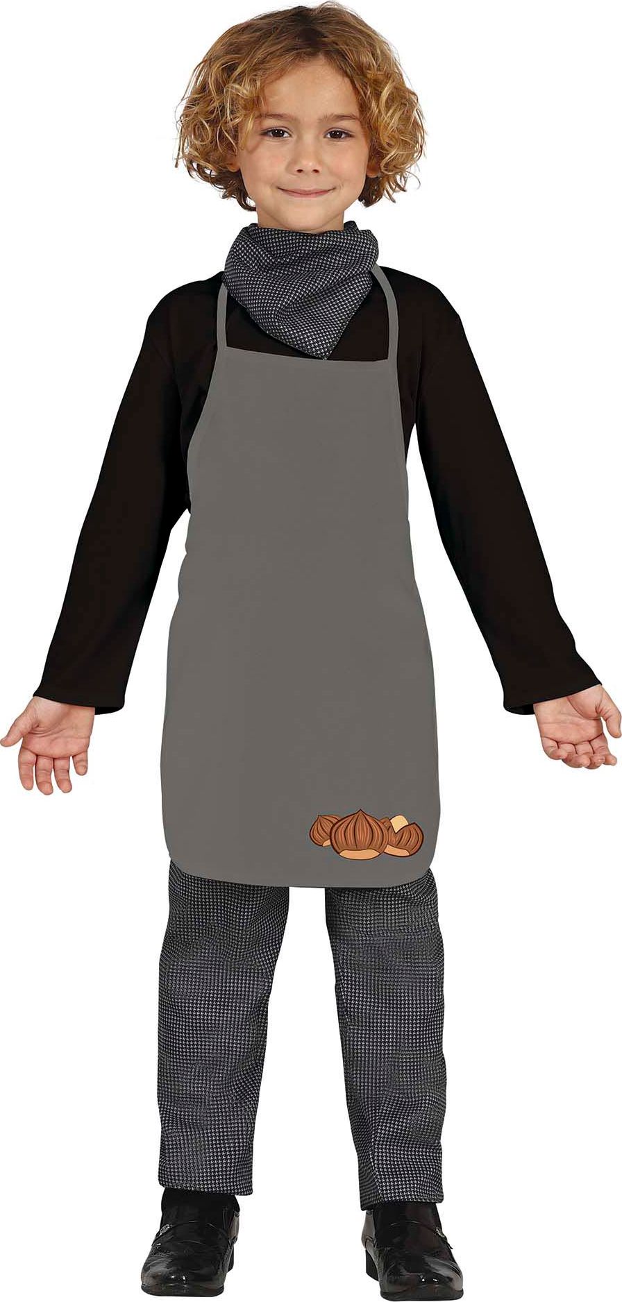 Kastanjeverkoper outfit kinderen dickens stijl